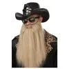 California Costumes 80's Blues Rocker Beard With Moustache