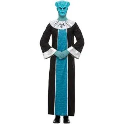 Alien Costume, Blue, Adult