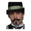 Authentic Western Gambler Moustache -Joker Scostumemega Store authentic western gambler moustache 986266