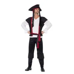 Aye Aye Pirate Captain Costume -Joker Scostumemega Store aye aye pirate captain costume 771303