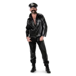 Karnival Costumes Bad Biker Men's Village People Costume
