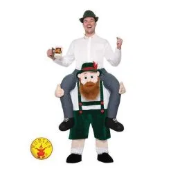 Beer Buddy Piggy Back Costume Size Std