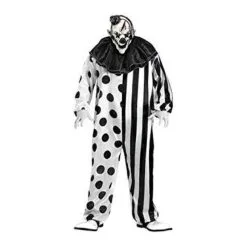 Fun World Black And White Clown Suit Plus Size
