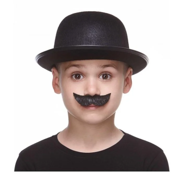 Black Aristocrat Moustache Small 3 Black Aristocrat Moustache Small