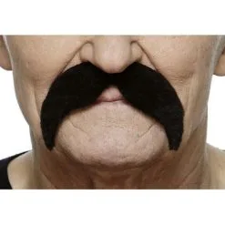 Black Wild West Moustache