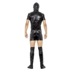 Bondage Gimp Costume With Bodysuit 7 Bondage Gimp Costume With Bodysuit -Joker Scostumemega Store bondage gimp costume with bodysuit 470437