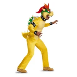 Disguise Costumes Bowser Deluxe Adult Costume