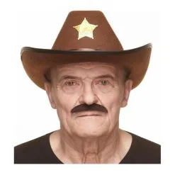 Brown English Moustache