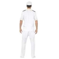 Captain Costume , White -Joker Scostumemega Store captain costume white 942806