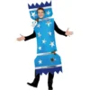Christmas Cracker Costume, Adult -Joker Scostumemega Store christmas cracker costume adult 877286