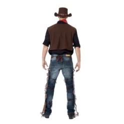Cowboy Costume, Brown -Joker Scostumemega Store cowboy costume brown 797502