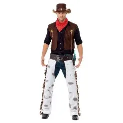 Cowboy Costume, Brown