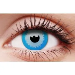 Crazy Contact Lens Blue Elf One Year