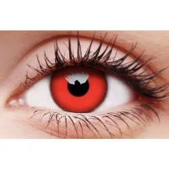 Crazy Contact Lens Red Devil One Year