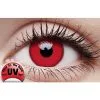 Crazy Lens Contacts - UV Glow Red -Joker Scostumemega Store crazy lens contacts uv glow red 521172