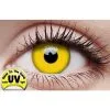 Crazy Lens Contacts - UV Glow Yellow -Joker Scostumemega Store crazy lens contacts uv glow yellow 707112