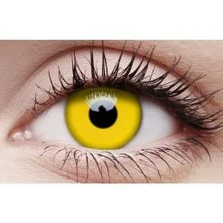 Crazy Lens Contacts - Yellow