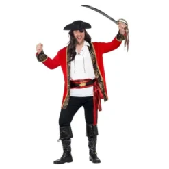 Curves Pirate Captain Costume -Joker Scostumemega Store curves pirate captain costume 754683
