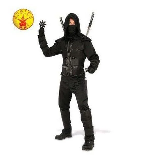 Dark Ninja Costume Size Xl 3 Dark Ninja Costume Size Xl
