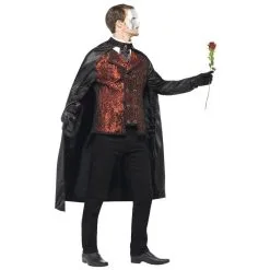 Dark Opera Masquerade Costume -Joker Scostumemega Store dark opera masquerade costume 258159