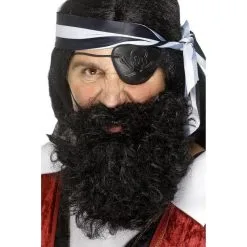 Deluxe Pirate Beard Black