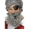 Deluxe Pirate Beard - Light Grey -Joker Scostumemega Store deluxe pirate beard light grey 587392