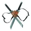 Disguise Costumes Dragon Ninja Weapon Set. 2 Disguise Costumes Dragon Ninja Weapon Set. -Joker Scostumemega Store dragon ninja weapon set 165363