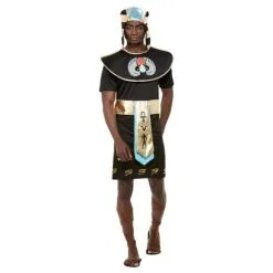Egyptian King Costume, Black