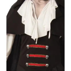 Elegant Vampire Man Costume, Adult -Joker Scostumemega Store elegant vampire man costume adult 140949