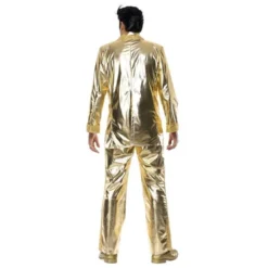 Elvis Costume Gold -Joker Scostumemega Store elvis costume gold 719577