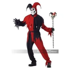 California Costumes Evil Jester / Adult