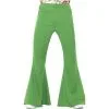 Flared Trousers, Mens - Green