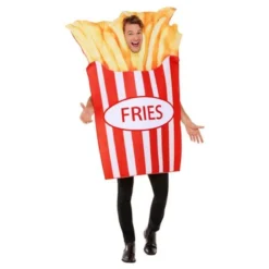 Fries Costume, Red & White
