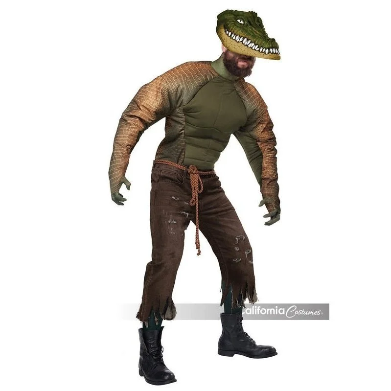California Costumes Gator Man / Adult 4 California Costumes Gator Man / Adult - Image 2