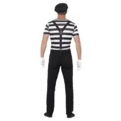 Gentleman Mime Artist Costume -Joker Scostumemega Store gentleman mime artist costume 930875