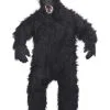 Gorilla Costume, Black With Bodysuit -Joker Scostumemega Store gorilla costume black with bodysuit 822346