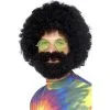 Groovy Dude Afro Wig And Beard -Joker Scostumemega Store groovy dude afro wig and beard 900713