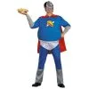 Morris Costumes Homer Pie Man Adult -Joker Scostumemega Store homer pie man adult 741566
