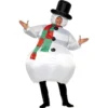 Inflatable Snowman Costume -Joker Scostumemega Store inflatable snowman costume 853128