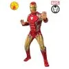 Iron Man Deluxe Costume, Adult. -Joker Scostumemega Store iron man deluxe costume adult 902448