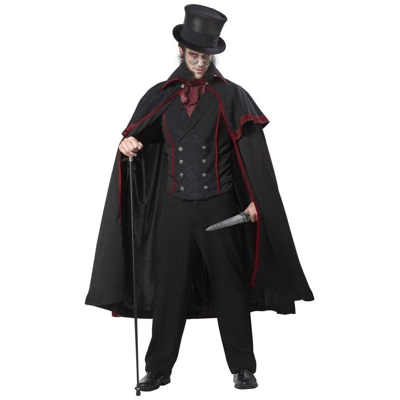 California Costumes Jack The Ripper Men's Plus Costume 3 California Costumes Jack The Ripper Men's Plus Costume