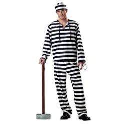 California Costumes Jailbird/Adult