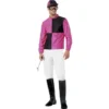 Jockey Costume Black & Pink -Joker Scostumemega Store jockey costume black pink 355471