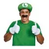 Disguise Costumes Luigi Adult Accessory Kit -Joker Scostumemega Store luigi adult accessory kit 164573