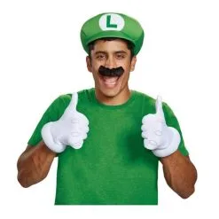 Disguise Costumes Luigi Adult Accessory Kit