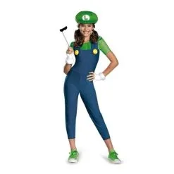 Disguise Costumes Luigi Tween Girl Costume