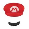 Disguise Costumes Mario Adult Hat And Moustache -Joker Scostumemega Store mario adult hat and moustache 232825
