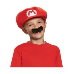 Disguise Costumes Mario Child Hat And Moustache