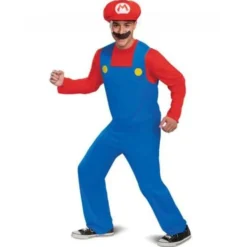 Disguise Costumes Mario Classic Adult Costume