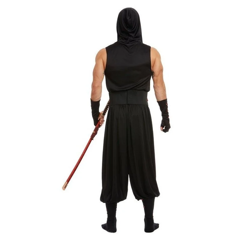 Dreamgirls Costumes Masked Ninja Mens Costume 5 Dreamgirls Costumes Masked Ninja Mens Costume - Image 3
